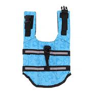 GALPADA Adjustable Vest Reflective Swim Suit for Pools Beaches for Small to Large Dogs Enhanced Visibility with Heavy Duty Ring for Leash Attachment