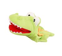 GALPADA Alligator Hand Puppet Soft Parent Interactive Storytelling Puppet for Imagination Activities and Vocabulary Practice Cuddly Animal Figure
