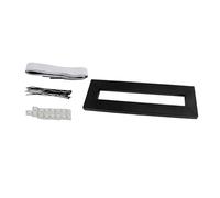 GALPADA Alloy Guitar Effector Holder Single Pedal Board Music Instrument Prop Guitar Accessory Gear and Effects Pedal Organization