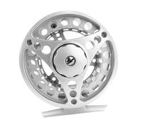 GALPADA Aluminium Alloy Fly Fishing Reel Right Hand Metal Spinning Wheel with One Way Bearing Smooth Drag System for Retrieval