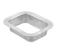 GALPADA Aluminium Alloy Sturdy and Wear-Resistant Rain Gutter Drain Outlet Connector in Silver Colour with Simple Design for Gutter Systems Use for Areas with High Levels of Rainfall