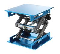 GALPADA Aluminium Lifting Jack Platform Scissor Jack Lift Table Height Stand for Workshop Strong Bearing Capacity Easy Installation Design