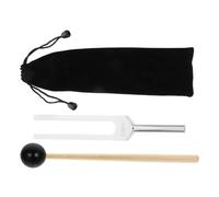 GALPADA Aluminum Alloy Chakra Tuning Fork for and Sensory Therapy Silver Musical Instrument Accessory for Yoga Meditation and Balancing