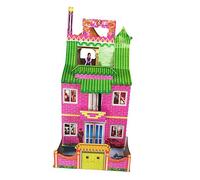 GALPADA Ancestor Worship Paper Villa Folding Model for Sacrifice and Respect Realistic Paper Villa for Ancestral Offerings Traditional Chinese for Blessings and Fortune