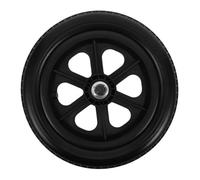 GALPADA Anti-Slip Solid Rear Wheel for Wheelchair Replacement Puncture-Resistant Caster Tire Easy Install Manual Mobility Accessory for Indoor and Outdoor Use