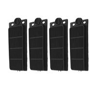 GALPADA Aquarium Filter Cartridges Black Plastic 4pcs for Betta Fish Tank with Multilayer Structure, No Tools Required, Efficiently Captures Floating and Aquatic Turtle Filter Systems