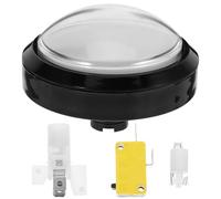 GALPADA Arcade Game Button White Abs Plastic Push Button with LED Light for Game Machine Replacement and Dancing Machines Enhances Imaginative Play