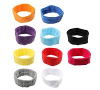 GALPADA Athletic Sports Headbands Sweatbands Fabric Material with Serving Life 10 Pieces Not Easy to Break Or Deform Random Color for Men and Women for Gym and Parties