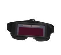 GALPADA Auto Darkening Welding Goggles LCD Protective Eyewear with Shade for Mig Tig Mma Plasma Welding Compact Travel-friendly Design Multiprocess Compatibility Enhanced Visibility Safety