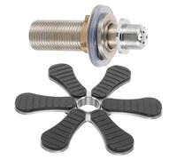 GALPADA Automatic Cup Rinser for Kitchen Sink with Stainless Steel and Rubber Material, Easy to Use High Pressure Water Spray Cleaner for Travel Water Bottles and Bottles