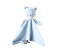 GALPADA Baby Comfort Towel Baby Pacifying Blanket Toy in Blue with Pp Cotton Filling No Lint Providing Psychological Comfort for Infants Suitable for Use in Strollers and Cribs to Soothe