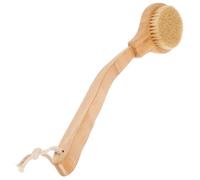 GALPADA Back Exfoliating Shower Brush with Long Wood Handle and Natural Bristle for Comfortable Bathing and Effective Body Scrubs