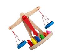 GALPADA Balance Scale Educational for Interactive Montessori Plaything with Smooth Surface for Early Learning and Parent Fun Teaching Simple Math Skills