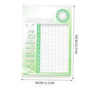 GALPADA Banjo Chord Chart Poster with Finger Diagrams for Beginners and Advanced Players Comprehensive Banjo Scale and Fingering Guide Durable Practice Aid for Mastering Various Key Codes