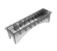 GALPADA Barber Organizer Clipper Case Hair Supplies Guide Comb Storage Container Holder Easy to Operate