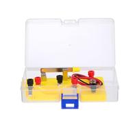 GALPADA Basic Series and Parallel Circuit Laboratory Kit for Students with Storage Box Educational Physics Experiment Set for Teaching and Learning Yellow Circuit Science Equipment
