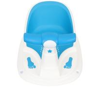 GALPADA Bath Seat for 6 to 12 Months with Stable Structure and Comfortable Support, Portable Blue Bathtub Chair Made of Sturdy Pp and TPE Materials for Safe Bathing