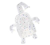 GALPADA Bath Support Seat Net and Babies with Non-Slip Five-Pointed Design, Ergonomic Alignment, High-Density Mesh Material, Adjustable Curved Support for Household Sinks and Mother