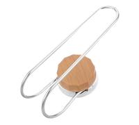 GALPADA Bathroom Wall Hanging Rack Hair Tie Bathroom Hair Tool Organizer Scrunchies Organizer Scrunchie Display Hanger Hairband Rack Holder Wall Hooks for Hanging Silver Abs
