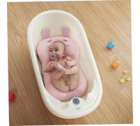 GALPADA Bathtub Mat Newborn Non-Slip Bath Cushion Sling Support Pad for Soft Bath Tub Cushion Pad Princess Pink