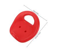 GALPADA Bike Seat Replacement for Tricycles Ergonomic Comfortable Saddle with Material Easy to Clean Red Thickened Cushion for Stroller Upgrade