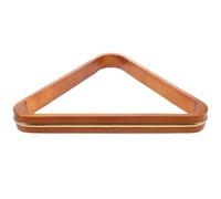 GALPADA Billiard Ball Storage Rack Triangular Lightweight Wooden Holder for Pool Table Billiard Supplies