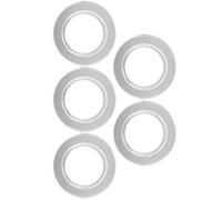 GALPADA Bird Nesting Box Anti-Bite Metal Rings 5Pcs 65Mm for Breeding Case Supplies with Wild Bird and Sparrow Nest Boxes