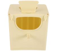 GALPADA Bird Nesting Box Plastic Bird Breeding House Weather Resistant Convenient to Clean Suitable for Porch Garden Use
