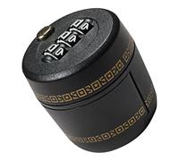 GALPADA Black Abs and Zinc-Alloy Wine Bottle Lock with Password Code Convenient Use Beverage Bottle Locking Tool to Prevent from Opening Suitable for Wine