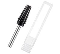 GALPADA Black Ceramic Nail Drill Bit for Acrylic Nails Peeling and Dead Skin Removal Tool for Teen and Women
