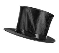 GALPADA Black Creative Stage Performance Hat with Unique Shapes, Convenient to Wear Cloth Magic Dress Hat for Halloween Party and Performance