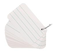GALPADA Blank Paper Flash Cards for Learning and Memory, Portable and Versatile Usage with Creative Design, for Studying English Words and DIY Notes