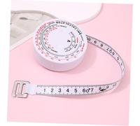GALPADA Body Fat Measurement Tape Retractable Body Measuring Tape for Accurate Waist Circumference and Bmi Calculation Plastic Fitness Tool for Health Monitoring and Progress Tracking