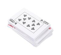 GALPADA Braille Playing Cards Braille Alphabet Cards Large Deck for Visually Impaired Adults and Games