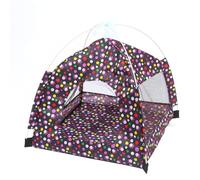 GALPADA Breathable Shelter for Tent Dogs Pet Mesh Puppies with Easy to Clean Coffee Fabric Sun House Outdoor for Journeys and Tournaments