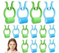 GALPADA Breathing Exercise Nose Clip for Respiratory Training with 24pcs Set, Comfortable Nose Clips for Improved Lung Function and Daily Breathing Practice