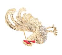 GALPADA Brooch Pin and Alloy and Rhinestone Material Sturdy Unique Design Sl inish for Women and Men Unisex Appeal for Dresses and Accessories