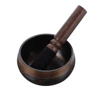 GALPADA Buddha Sound Bowl for Meditation Yoga Wooden Stick Buddhist Bowl for Mindfulness Practice Wooden for Buddhist Supply