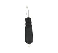 GALPADA Button Hook and Zipper Pull Dressing Aid Tool Durable Iron and Abs Construction One Hand Operation for Fastening and Zipper Assistance Comfortable Grip Handle Practical Dressing