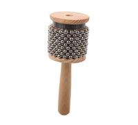 GALPADA Cabasa Handheld Percussion Instrument Wooden Cabasa for Adults Safe and Durable Musical Plaything for Indoor Outdoor Parties Develops Music Interest