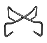 GALPADA Campfire Dutch Oven Stand Folding Trivet High Temperature Resistant Black Outdoor Cooking Pot Stand Lid Lifter for Camping and Fire Pit Use