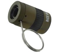 GALPADA Camping Pocket Monocular Portable Pocket Monocular Camping Lightweight Green Metal Plastic Composite Full Achromatic Optical Lens with Built-in Finger Ring Easy to Carry