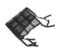 GALPADA Car Ceiling Storage Net Double Mesh Organizer with Reinforced Hanging Pouch for Vehicle Roof Cargo and Sundries Space Saving Drawstring Container for Travel and Daily Use