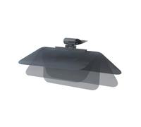 GALPADA Car Visor Sun Blocker with Adjustable Position, Black Acrylic Board Anti-glare Windshield Shade for Vehicle and Rv, Increases while Driving, Easy to Store When Not in Use