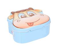 GALPADA Cartoon Milk Cow Tinplate Money Box for Openable Lid Creative Piggy Bank for S Savings Funny Birthday and Financial Management Tool