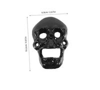 GALPADA Cast Iron Skull Shape Wall Mounted Bottle Opener for Bar and Home Retro Decorative Beer and Soda Cap Opener Space-Saving Vintage Style with Skull Design
