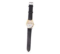 GALPADA Cat Cartoon Boy Girl Watch Leather Strap Cute Black Quartz Wrist Watch for Girls and Boy Girl Comfortable and Design for Any Occasion