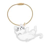 GALPADA Cat Hair Storage Box Pet Hair Keepsake Keyring for Collecting Fur Whiskers