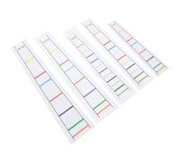 GALPADA Cello Finger Position Stickers Set 5pcs (1/8, 1/4, 1/2, 3/4, 4/4) Fretboard Decals for Intonation Practice Beginner Adults and Children