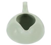 GALPADA Ceramic Gravy Boat Sauce Pitcher with Large Capacity and Resistant to Stains, Easy to Clean Milk Jug for Elegant and Minimalist Tabletop Serving